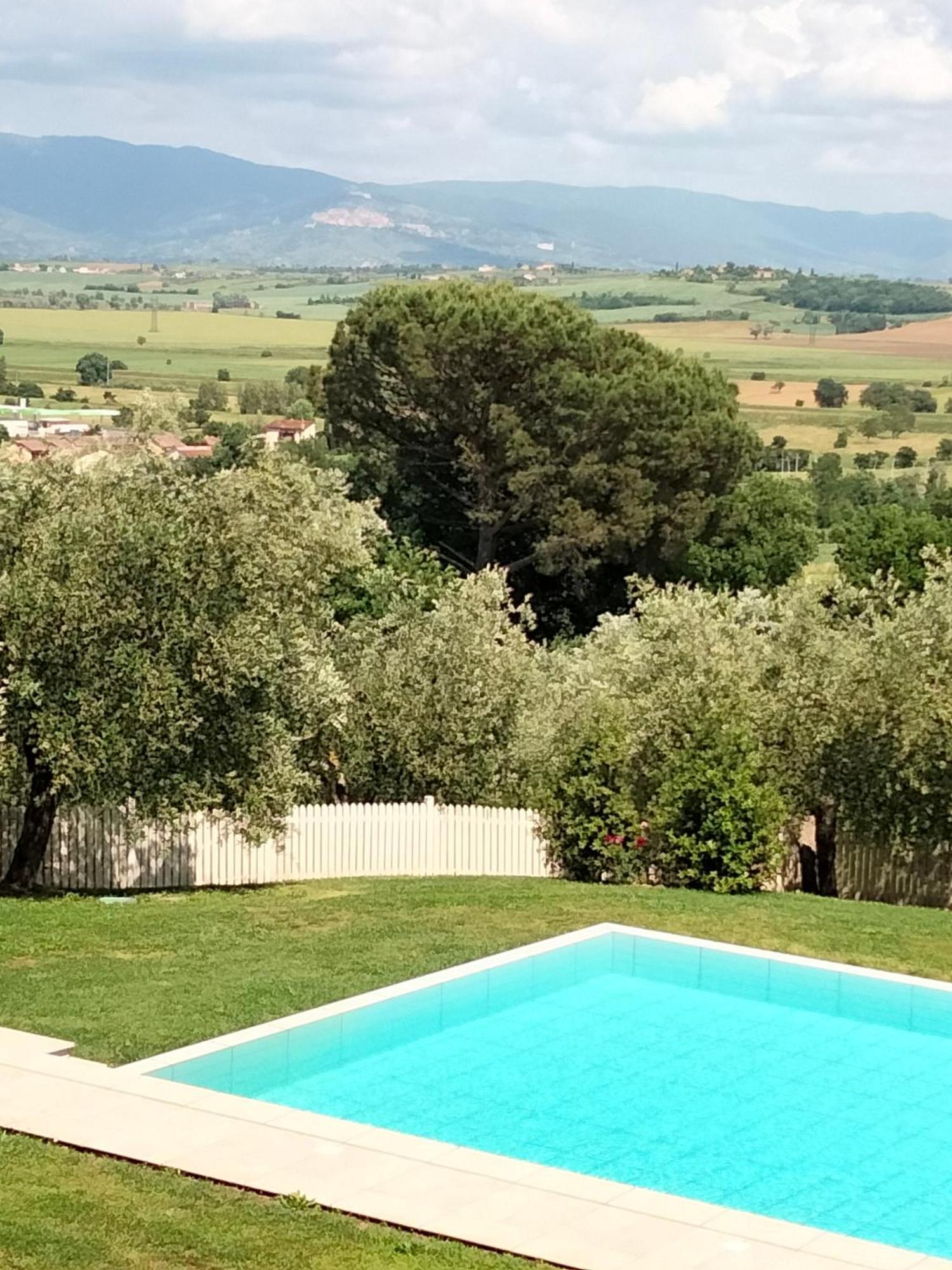 Villa Spaccasole Su Cortona Foiano Della Chiana Buitenkant foto